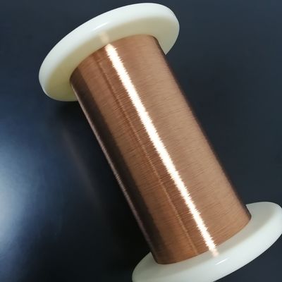 Class 200 Hot Air Self Adhesive Enamelled Copper Winding Wire 0.075mm