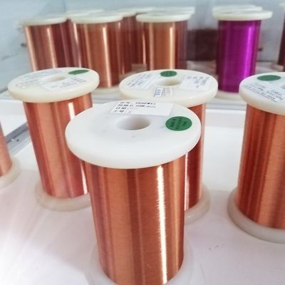 Polyurethane Round Self Bonding Copper Wire High Tension Class 155