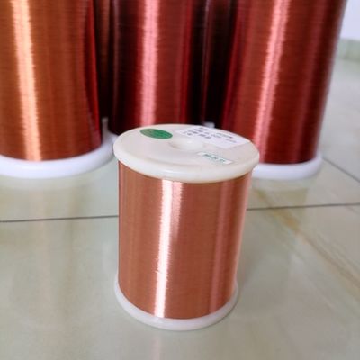 46 AWG Polyester Enameled Copper Wire Alcohol Soluble Solid Magnet Copper Wire