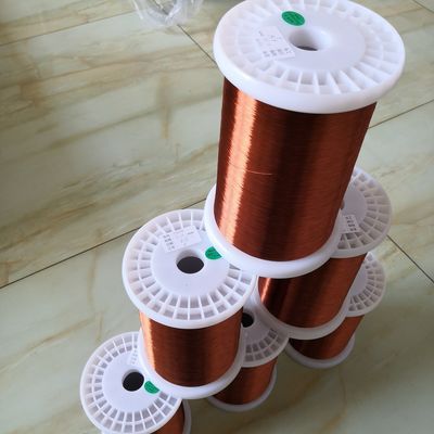 Class 240 0.02mm Copper Enameled Wire Round Copper Wire Ultra Fine Magnet Wires