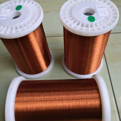 0.12mm Polyester Self Bonding Copper Wire High Tension Strength For Motor