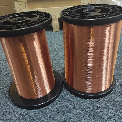 Hot Air Self Adhesive Enameled Copper Winding Wire 0.08mm