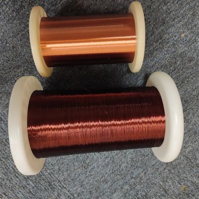 Hot Air Self Adhesive Enameled Copper Winding Wire 0.08mm