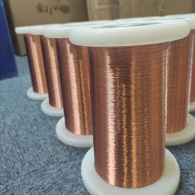 Polyesterimide Enameled 0.04mm Coated Magnet Wire For Speaker Voice Coils