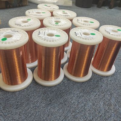 0.075mm Self Adhesive Enameled Winding Wire Class 220 Hot Air Bonding