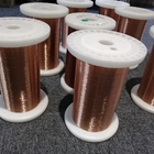 Hot Air Self Bonding Enameled Round Copper Wire Winding 0.14mm For Transformer