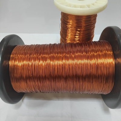 Class H Super Enamelled Copper Wire 0.19mm Polyesterimide Self Bonding