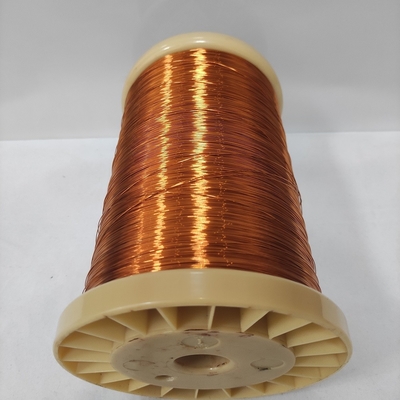 Self Adhesive Coated Magnet Copper Winding Wire Natural Color For Transformers