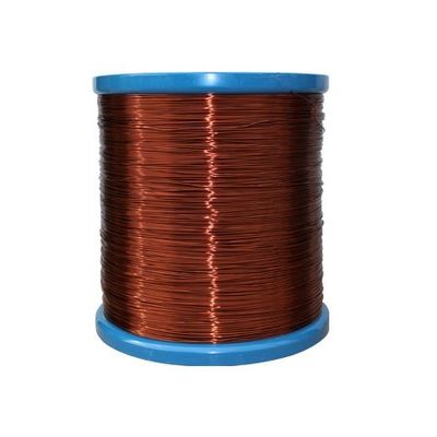 0.05mm Polyesterimide Enameled Copper Wire Self Bonding Enameled Copper Round Wire