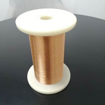 155 Degree 0.1mm Self Bonding Polyester Enameled Copper Wire For Voice Coil