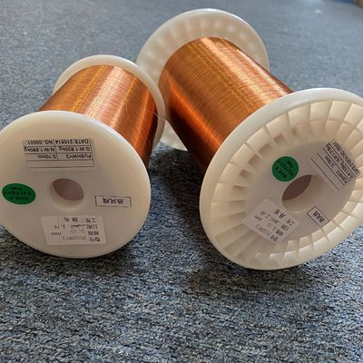 0.06mm Electrical Motor Thin Insulated Copper Wire Transformer Selfbonding Wire