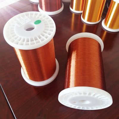 0.1mm Class 200 Voice Coil Wire Self Bonding Polyesterimide Wires With Solid Conductor