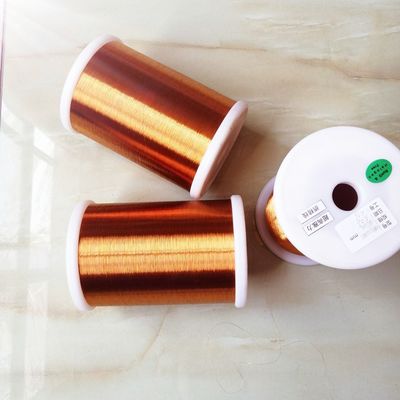 0.07mm Enamelled Round Copper Wire Self Adhesive Polyamideimide Composite Polyester