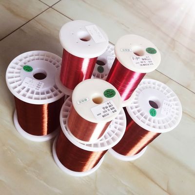 0.13mm Polyurethane Enameled Round Copper Wire Self Bonding Solderable