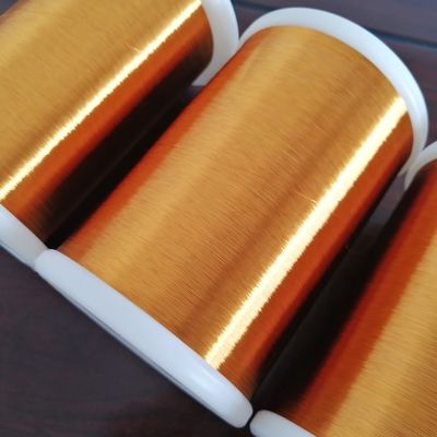 Polyester Enameled Copper Clad Aluminum Wire Grade 155 Hot Air Or Alcohol Soluble