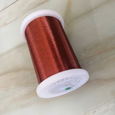 0.09mm Polyurethane Enameled Copper Wire Solderability Self Bonding Wire