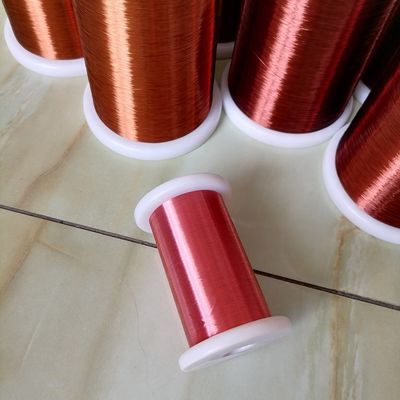 0.19mm Polyesterimide Coating Enameled Round Copper Wire With Self Bonding Layer