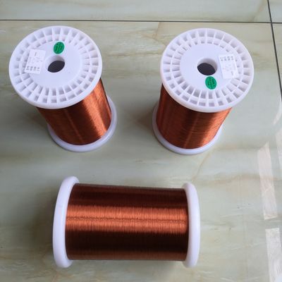 Grade 2 Polyester Enameled Copper Wire 0.07mm Self Bonding Enameled Copper Round Wire