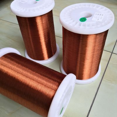 Class 130 Polyester Enameled Copper Wire 0.075mm Self Bonding Enameled Wire