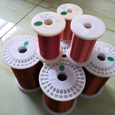 0.04mm Polyesterimide Enameled Copper Wire Electrical Motor Winding Wire