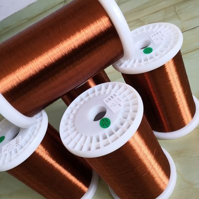 CCA Alcohol Soluble Enameled Round Copper Clad Aluminum Wire 0.04mm Class 200