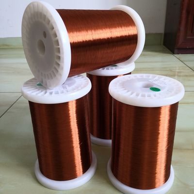 0.11mm Polyesterimide Coating Self Bonding Enameled Copper Magnet Wire Hot Air