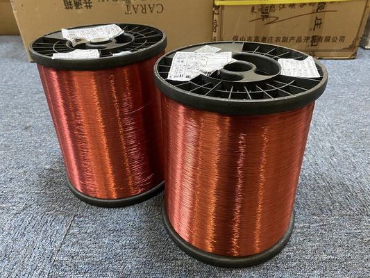 Solvent EIW Self Bonding Enameled Copper Wire For Magnetic Induction Coils