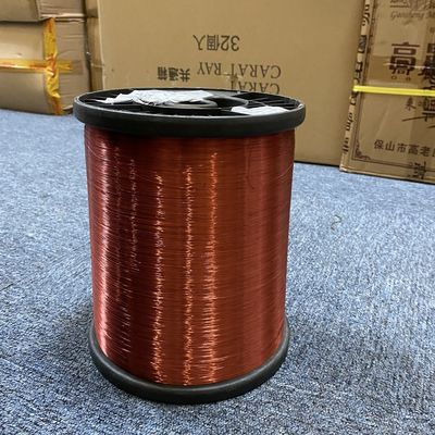 EIW Self Adhesive Enameled Copper Winding Wire 0.17mm For Speaker Voice Coil