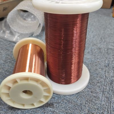 Hot Air Self Adhesive Enameled Copper Winding Wire 0.08mm