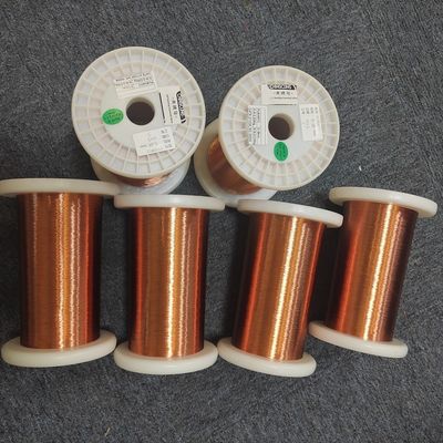 0.075mm Self Adhesive Enameled Winding Wire Class 220 Hot Air Bonding