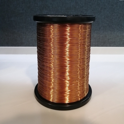 Hot Wind Thick Film Enameled Copper Winding Wire 41AWG Self Adhesive