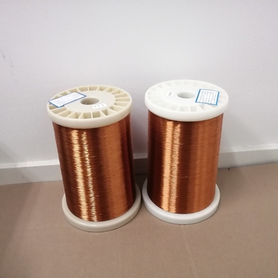 Self Adhesive Polyesterimide Enamel Insulated Copper Wire Round 0.13mm Motor Winding