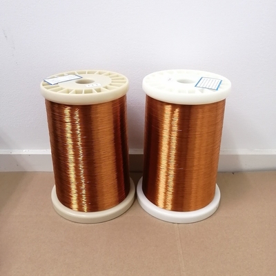 Round Copper Enamelled Self Adhesive Wire Custom 0.2mm